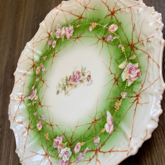 Vintage Limoges Coronet France Hand Painted Tray 11” - Picture 5 of 14